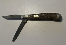 Vintage Schrade Walden Trapper 294 USA pocket knife 3 3/4" 1946-1973