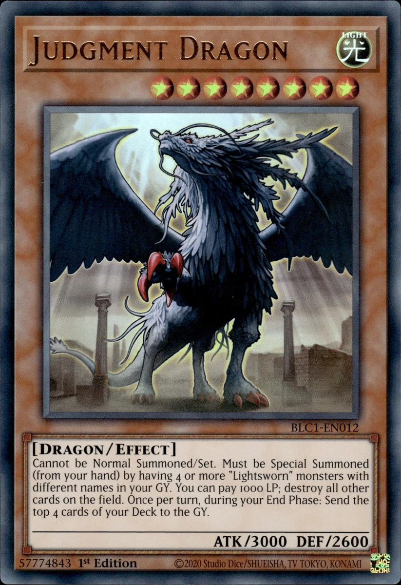 Yugioh Judgment Dragon for sale | eBay UK