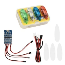 Wireless Navigation Light 1S Rechargeable 4 Modes LED Lights For RC Airplane FPV