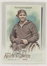 2020 Topps Allen & Ginter's Aaron Wheelz Fotheringham #217 2ra