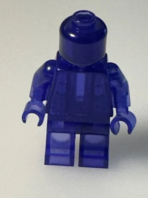 New RARE Lego Trans Purple Monochrome mini figure - Image 1 of 4