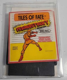 Tiles of Fate Nintendo Entertainment System, 1990 NES Rental Copy