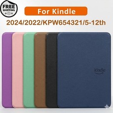 For Amazon Kindle Paperwhite 5/6/7th 10th 11/12th Gen Smart Leather Case Cover