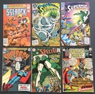 DC Comics Vintage Mixed Lot of 6: Superman, Superboy, Sgt Rock, Spectre