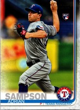 2019 TOPPS BASEBALL #US219 ADRIAN SAMPSON