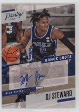 2021 Chronicles Draft Picks Prestige Bonus Shots Signatures DJ Steward Auto 0u7