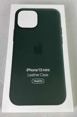 Genuine Apple Official Leather Case For iPhone 13 Mini | Sequoia