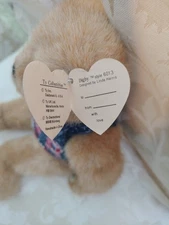 Ty Attic Treasures Collection, Digby, humpback,  red tags error. 1993.