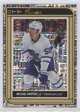 2022-23 O-Pee-Chee Premier Rainbow 57/99 Michael Bunting #P-35 11hp