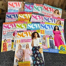 Sew Magazine 13x (Issues 120, 123-133, 135) Bundle/Job Lot/Collection