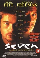 Seven DVD (1999) Brad Pitt, Fincher (DIR) cert 18 Expertly Refurbished Product