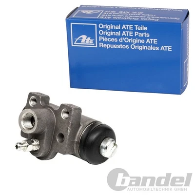 ATE Cylindre Droite 17,5mm Convient pour Honda Logo Frein à Tambour Arrière - Photo 1/2