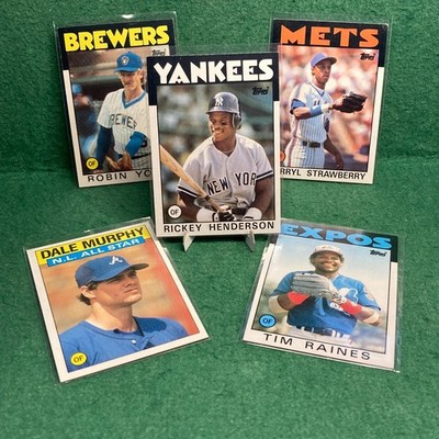 1986 Topps Baseball / Base & Traded You Pick, Complete Your Set! (Free Shipping)