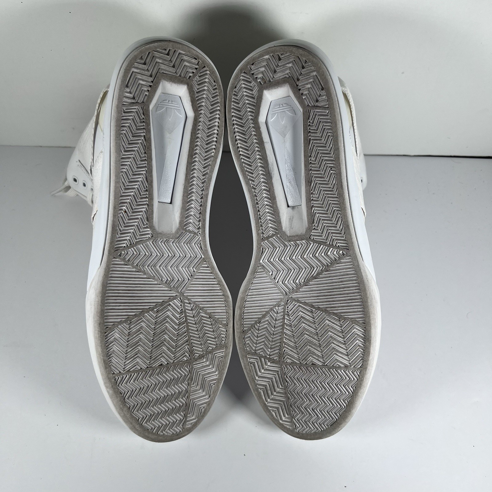 Adidas Originals C-10 Mid White Lace Up Basketball Shoes Sneakers Men's Size 6.5 thumbnail 7