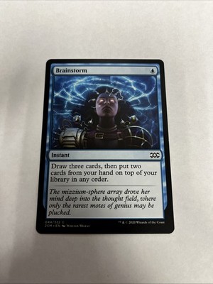 Brainstorm Nonfoil Double Masters Card #044 MTG LP