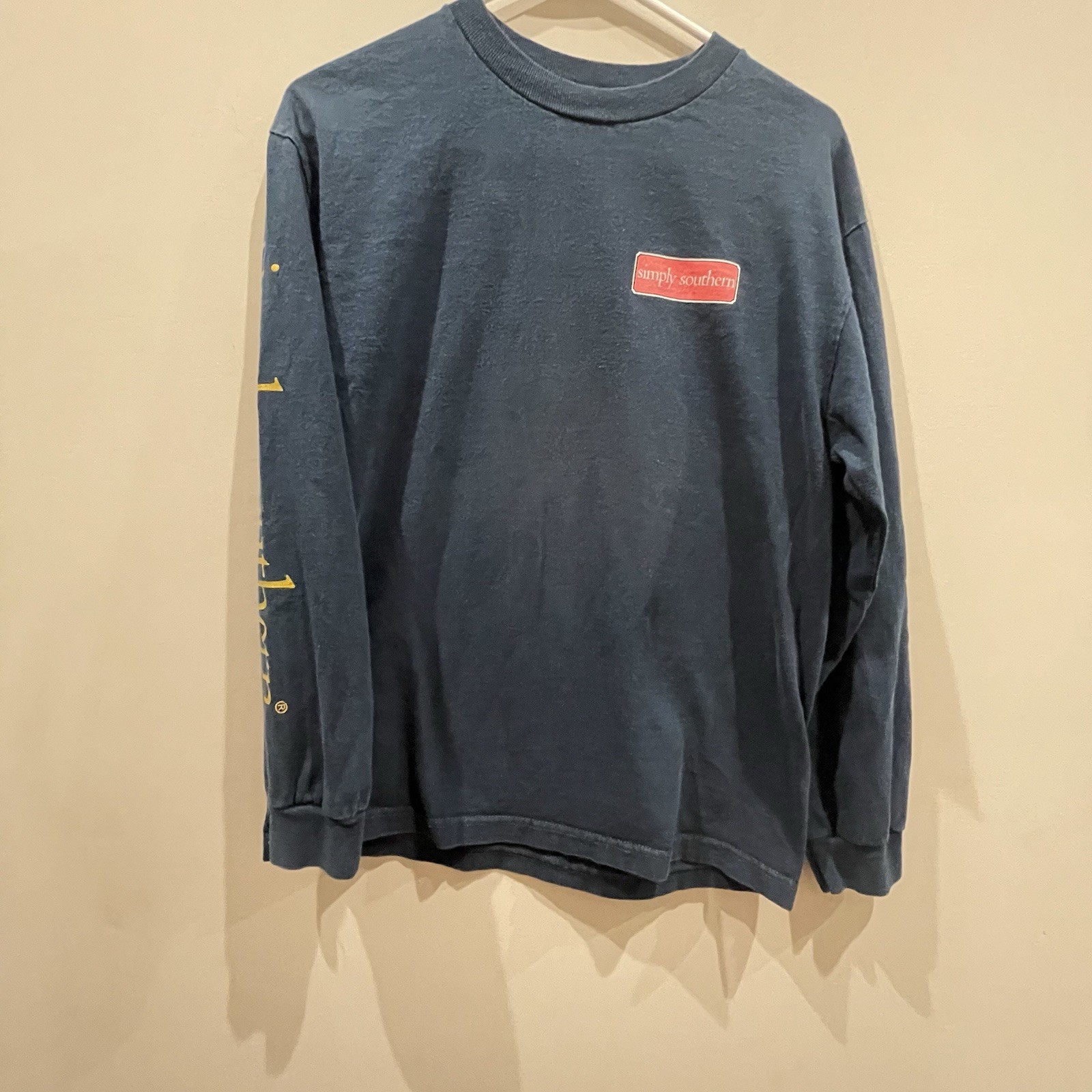 Simply Southern Long Sleeve Women’s Medium Elephant Shirt