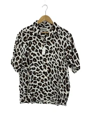 WACKO MARIA Aloha Shirt M Rayon BRW Leopard
