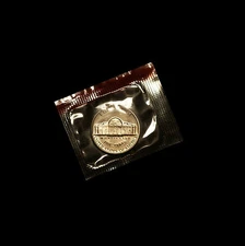 1975 D Jefferson Nickel  ~ Uncirculated Coin in the Original Mint Cello 