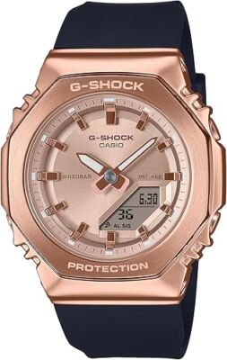 CASIO GM-S2110PG-1A4JF G-SHOCK Metal Covered Series Japan Import NEW