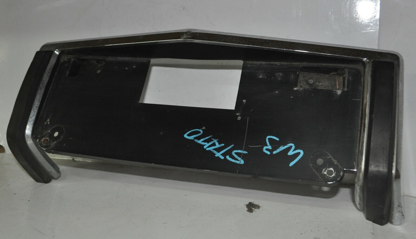 Holden WB Statesman Caprice Number Plate Holder Surround Chrome Deville