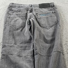 Rocawear Jeans Mens 36x30 Y2K Baggy HipHop Embroidered Double Pockets Grunge
