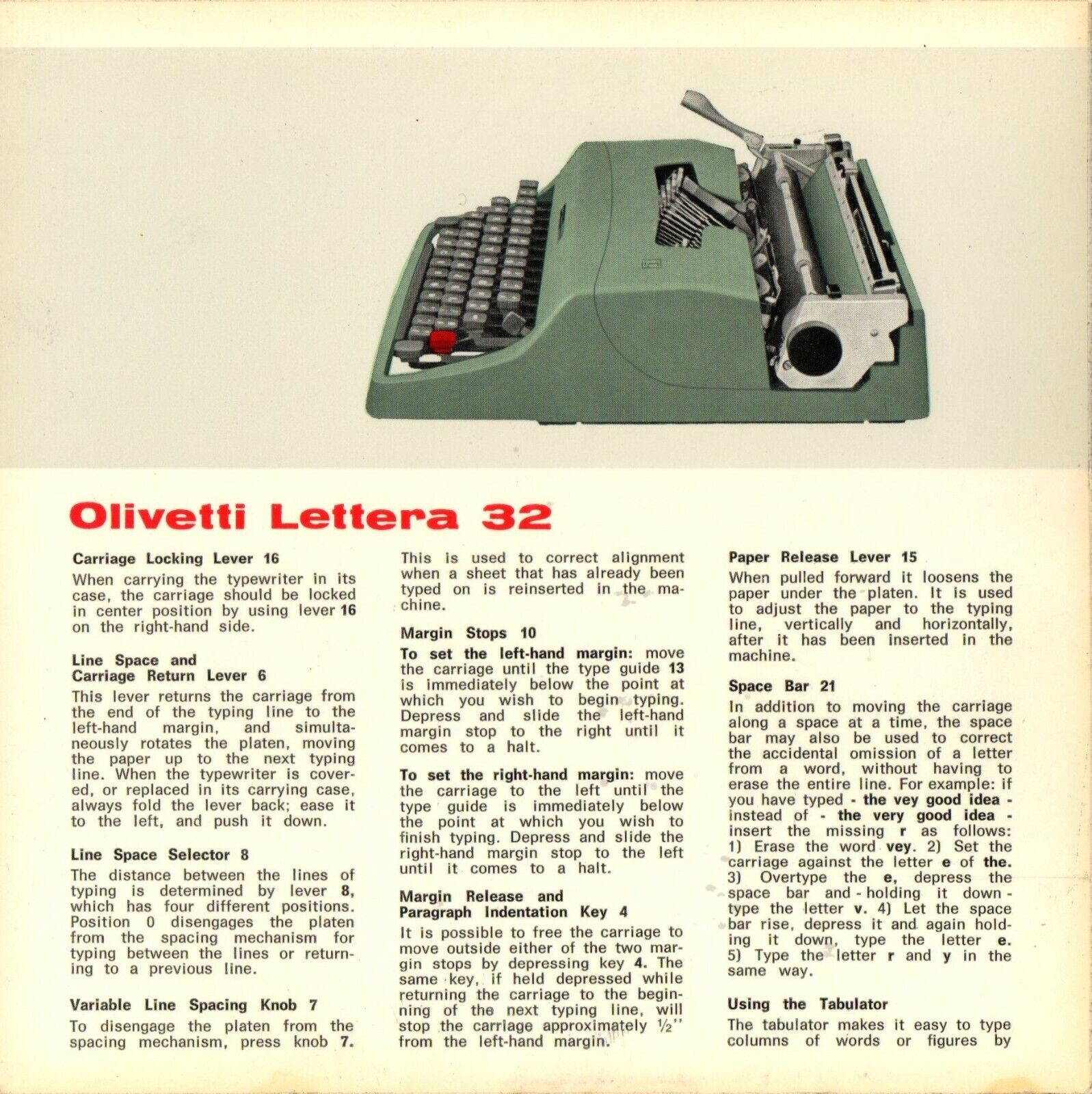 Olivetti Lettera 32 タイプライター | www.aimeeferre.com
