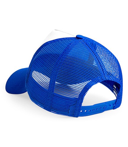 Beechfield Mezza Rete Trucker Cotone Pannello Frontale Visiera Baseball Cappello - Foto 33 di 34