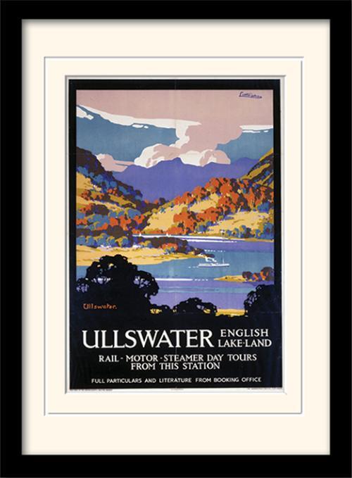 Ullswater Official 30 x 40cm Framed Mounted Print