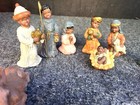 9 Nativity Figures 2 to 3” African American Black Christmas Baby Jesus Wise men  — photo 7