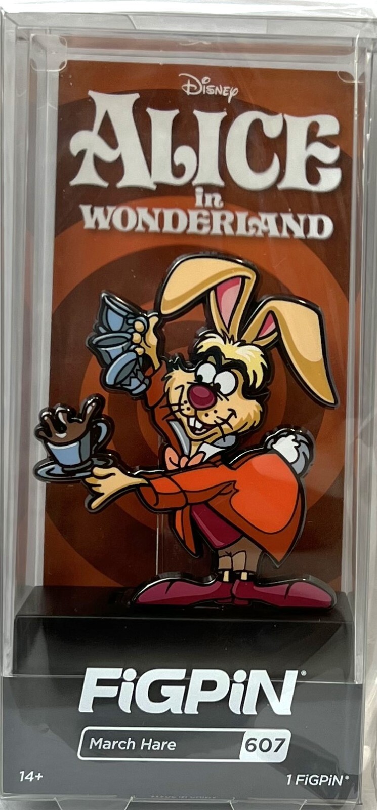 FiGPiN Alice In Wonderland March Hare #607 Collectible FigPin
