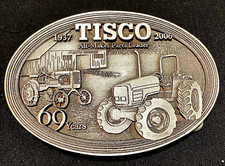 TISCO - New - 69th Anniv. 2006 Cast Brass/Pewter Belt Buckle - Vintage LTD Ed