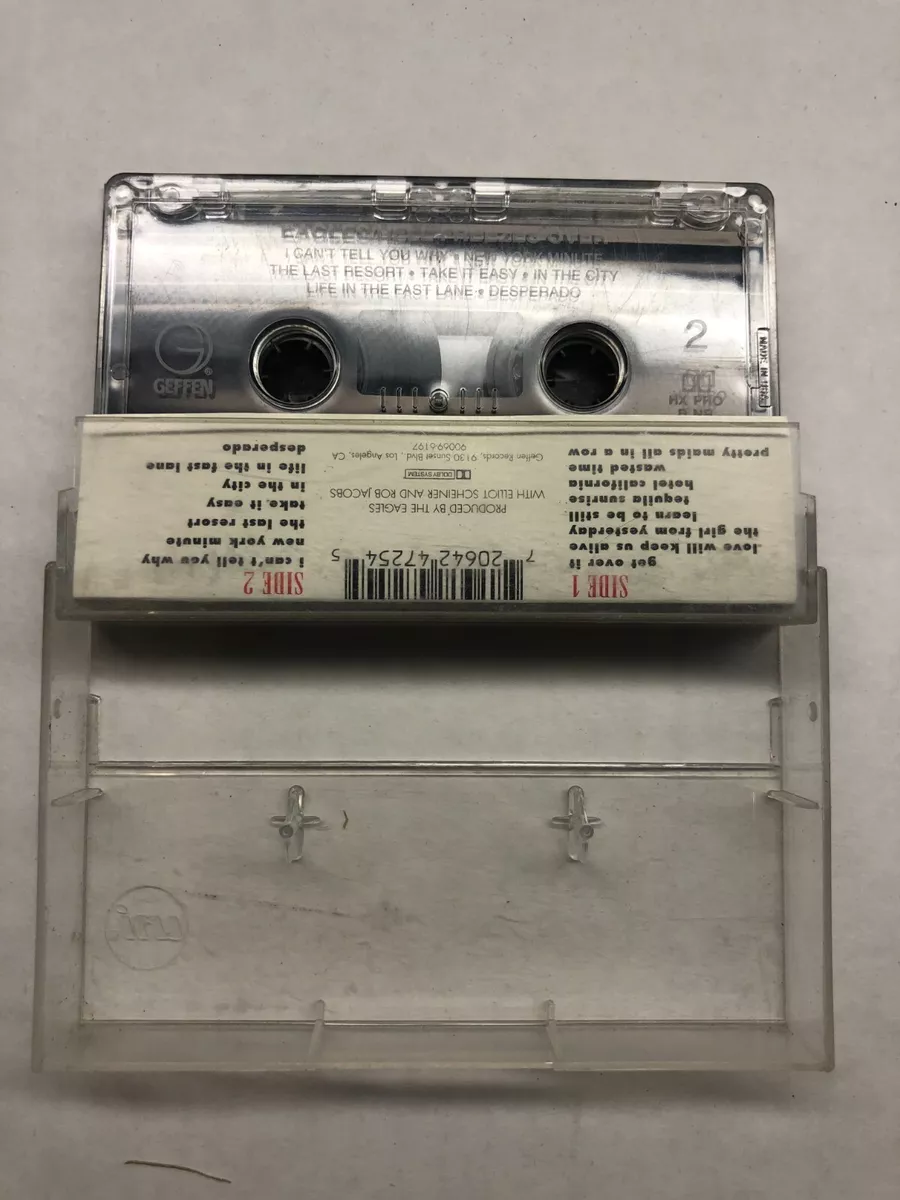 The Eagles Cassette Tape Hell Freezes Over Greatest Hits 