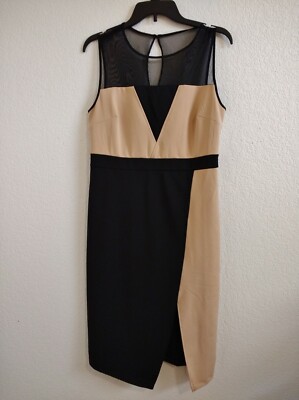 beige by eci black dress FANTASTIC 