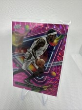 23-24 Topps Chrome Cosmic Pascal Siakam Pink Refractor Card #126 Indiana Pacers