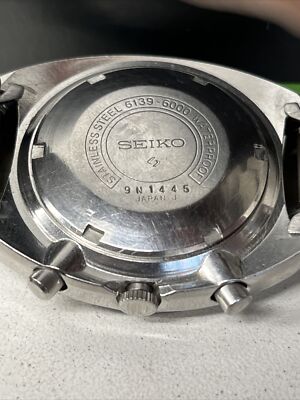 Seiko PEPSI 6139-6000 Speedtimer “Pogue”,70m Proof Chronograph