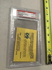 1964 O’Toole 3H Win v Bolin PSA Ticket San Francisco Giants Cincinnati Reds