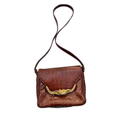 バッグ leather lizard mini one shoulder bag Gucci Blue Lizard Mini Shoulder Bag – Treasures of NYC
