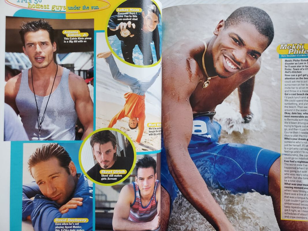 1998 YM Young & Modern magazine David Boreanaz JNCO Devon Sawa Jared Leto RARE