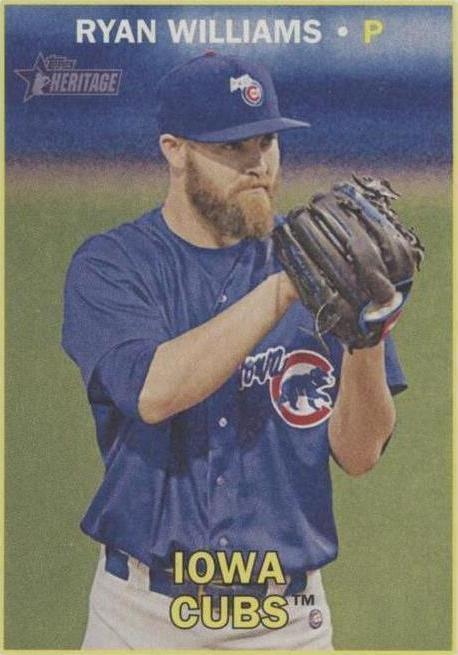 2016 Topps Heritage Minor League Edition - Ryan Williams #86 - 1 of 1