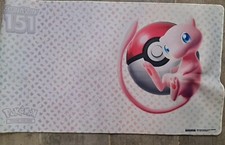 Pokemon 151 Mew Playmat New Unused Rubber Mouse Pad Style Playmat TCG