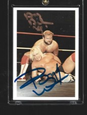 71  Windham  Arn Anderson signed 1988 NWA Wrestling Card w/COA  FREE SHIPPING