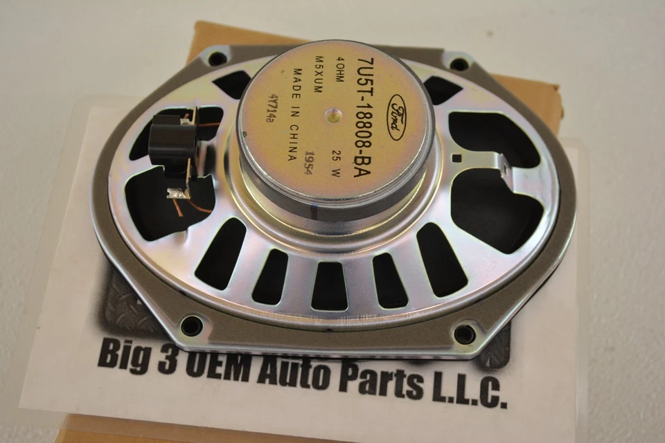 Conjunto de alto-falante Ford Super Duty Escape Mercury Mariner novo fabricante de equipamento original 7U5Z-18808-B - Imagem 3 de 4