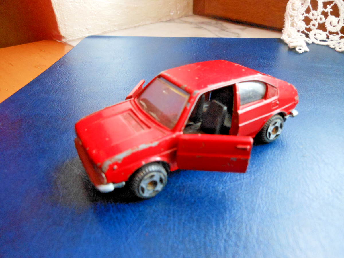 Politoys E36 Alfa Romeo Alfasud Coupé 1975 – Miniature Rouge 1:43 (Occasion, Belle Collection)