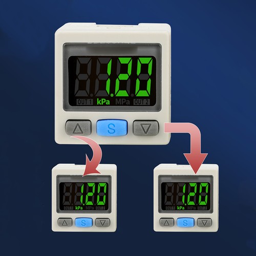 New Digital Pressure Switch Pneumatic Vacuum Digital Controller Switch - Picture 8 of 13