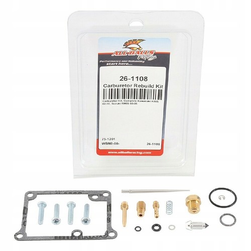 KIT DI RIPARAZIONE DEL CARBURATORE KAWASAKI KX 65 '02-'16, SUZUKI RM 6 - Foto 4 di 6