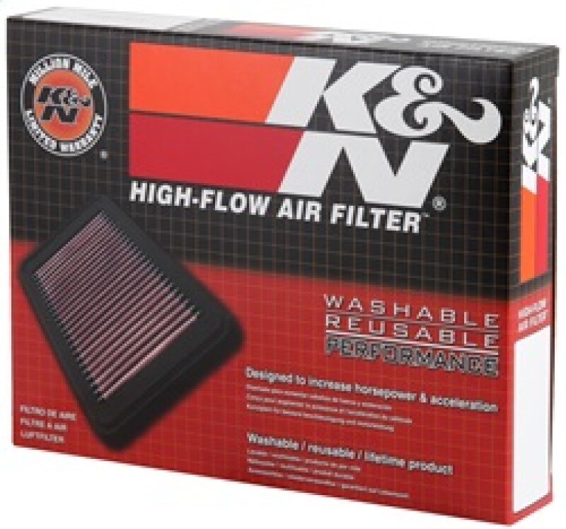 K&N ZX12R Ninja Replacement Air Filter (2 Per Box) FOR 00-06