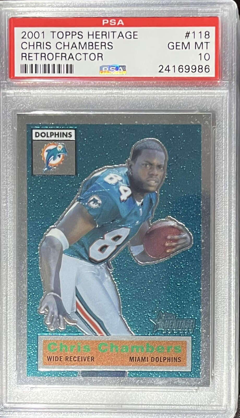 Chris Chambers Topps Heritage #118 Retrofractor