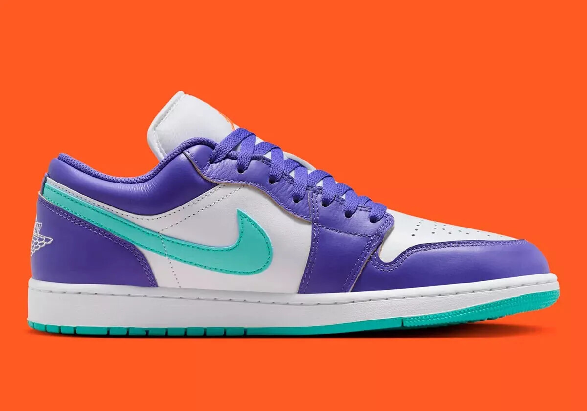 Nike Air Jordan 1 Low SE Shoes Psychic Purple Jade HJ9013-550