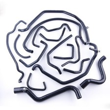 For Renault 5GT Turbo Phase 1  1985 1986 1987 Silicone Radiator Hose Black