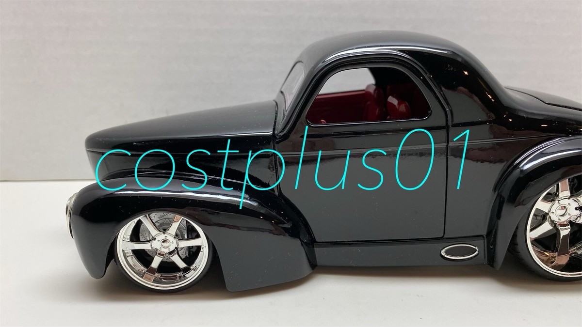 10周年限定品 1/24Jada toys 41'Willys COUPE JADA DUB CITY 1941 WILLYS COUPE 1:24 BLACK | eBay
